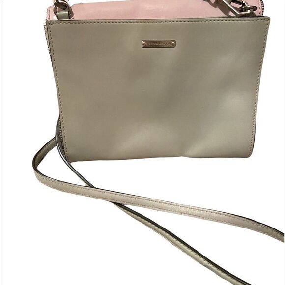 REBECCA MINKOFF Pink & Gray Genuine Leather Crossbody - Picture 3 of 16